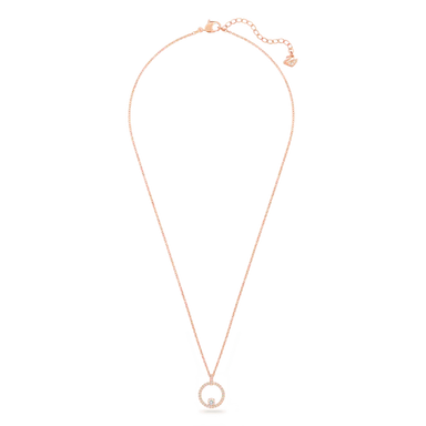 Swarovski Constella Pendant White Rose Gold-Tone Plated - Bluestreak Crystals