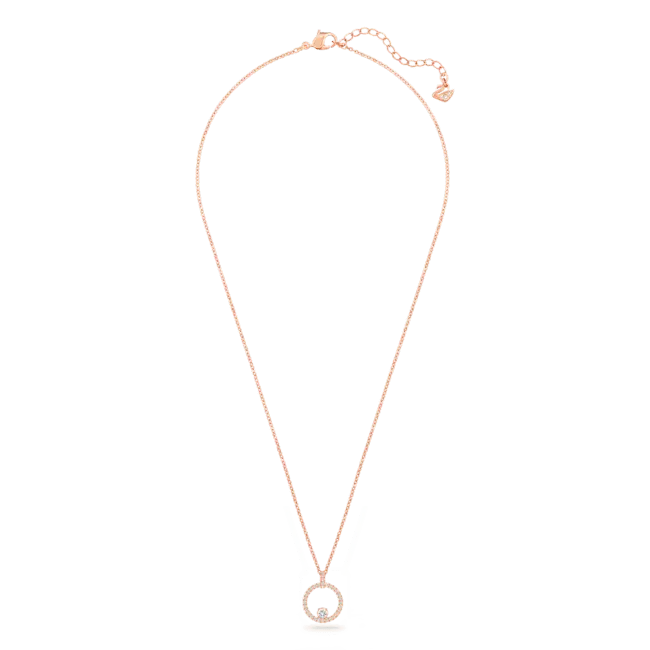 Swarovski Constella Pendant White Rose Gold-Tone Plated - Bluestreak Crystals