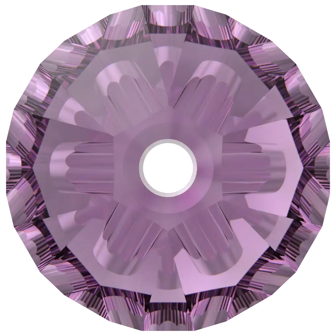 Swarovski Crystal Beads Bicone (5328) Amethyst - Bluestreak Crystals