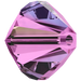 Swarovski Crystal Beads Bicone (5328) Amethyst AB - Bluestreak Crystals