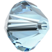 Swarovski Crystal Beads Bicone (5328) Aquamarine - Bluestreak Crystals