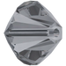 Swarovski Crystal Beads Bicone (5328) Crystal Silver Night - Bluestreak Crystals