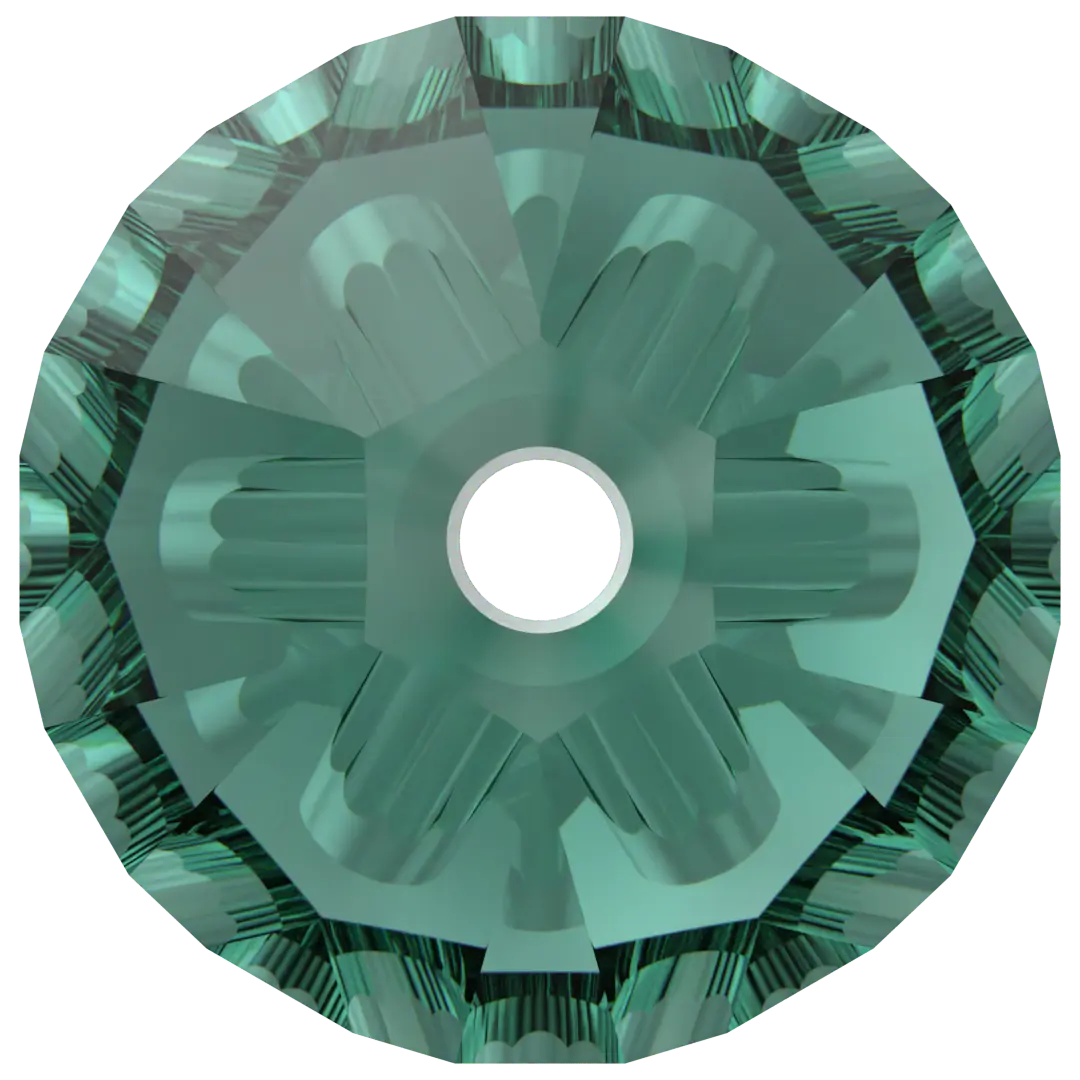 Swarovski Crystal Beads Bicone (5328) Emerald - Bluestreak Crystals