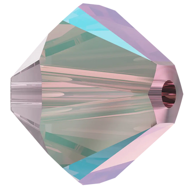 Swarovski Crystal Beads Bicone (5328) Light Amethyst Shimmer - Bluestreak Crystals
