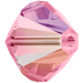 Swarovski Crystal Beads Bicone (5328) Light Rose AB - Bluestreak Crystals