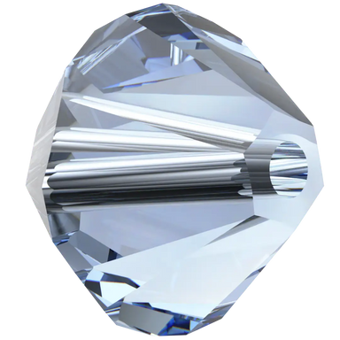 Swarovski Crystal Beads Bicone (5328) Light Sapphire - Bluestreak Crystals