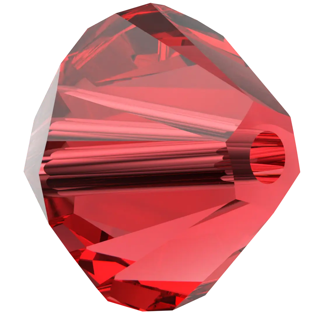 Swarovski Crystal Beads Bicone (5328) Light Siam - Bluestreak Crystals
