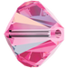 Swarovski Crystal Beads Bicone (5328) Rose AB - Bluestreak Crystals