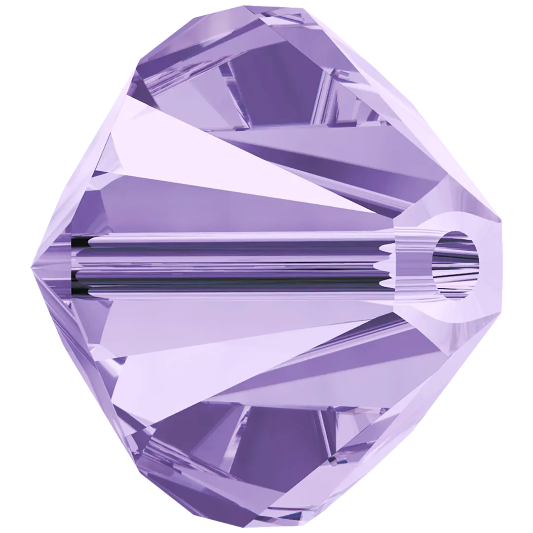 Swarovski Crystal Beads Bicone (5328) Tanzanite - Bluestreak Crystals