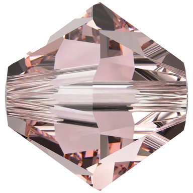 Swarovski Crystal Beads Bicone (5328) Vintage Rose - Bluestreak Crystals