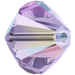 Swarovski Crystal Beads Bicone (5328) Violet AB - Bluestreak Crystals