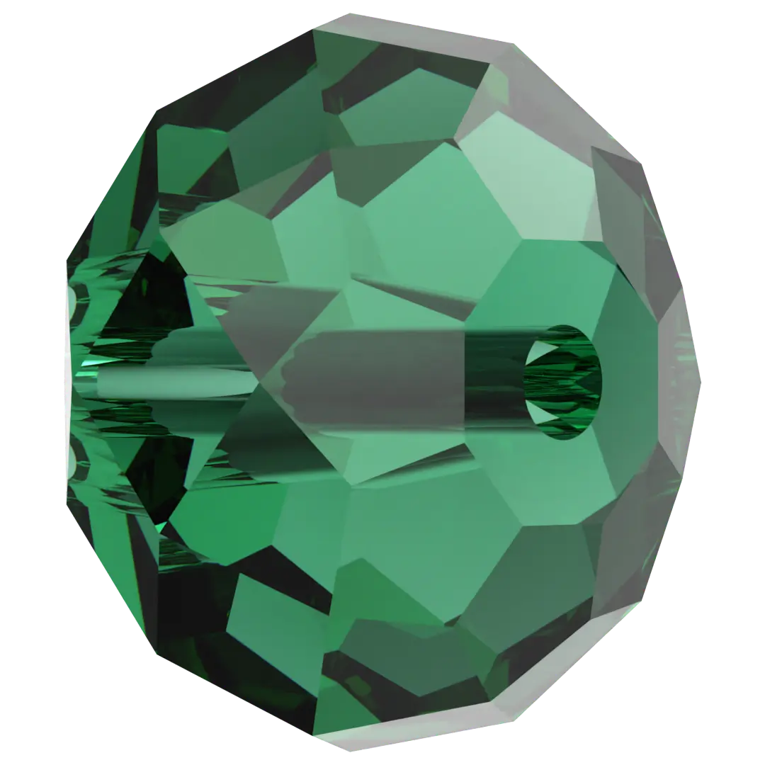 Swarovski Crystal Beads Briolette (5040) Majestic Green - Bluestreak Crystals