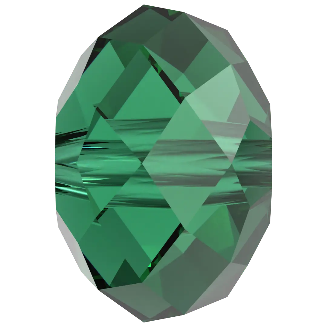Swarovski Crystal Beads Briolette (5040) Majestic Green - Bluestreak Crystals