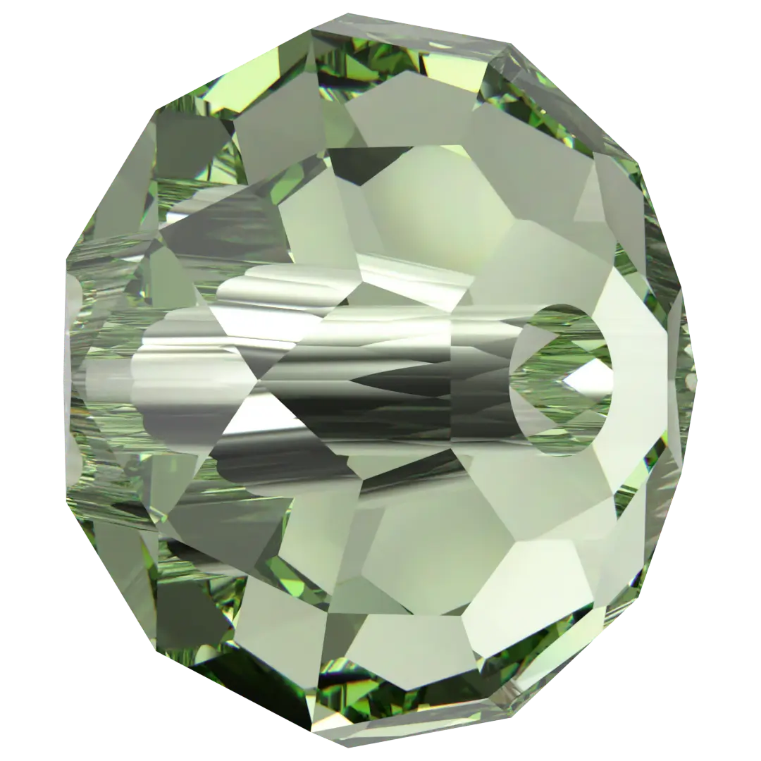 Swarovski Crystal Beads Briolette (5040) Recreated Peridot - Bluestreak Crystals