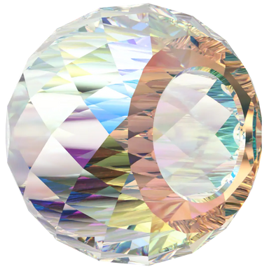 Swarovski Crystal Beads Briolette XXL Hole (5043) Crystal Shimmer 2X - Bluestreak Crystals