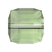 Swarovski Crystal Beads Cube (5601) Recreated Peridot - Bluestreak Crystals