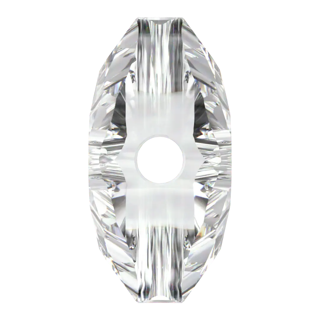 Swarovski Crystal Beads Love (5741) Crystal - Bluestreak Crystals