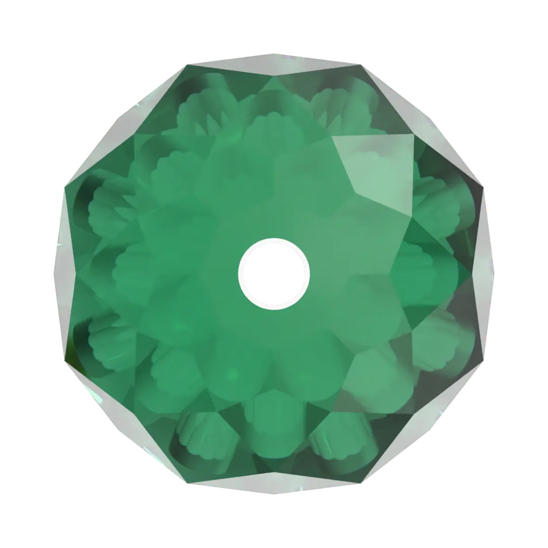 Serinity Crystal Beads Olive Briolette (5044) Majestic Green - Bluestreak Crystals
