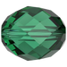 Serinity Crystal Beads Olive Briolette (5044) Majestic Green - Bluestreak Crystals