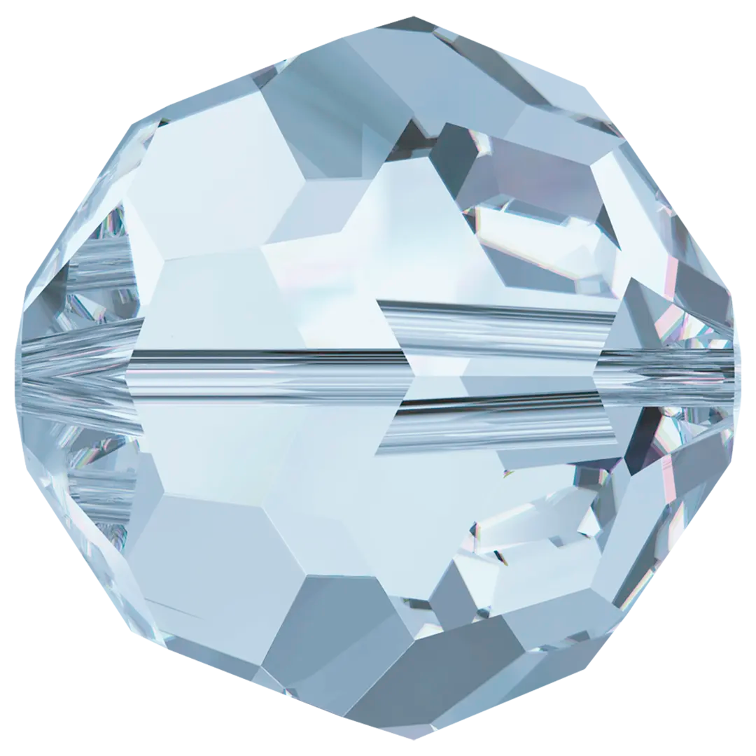 Swarovski Crystal Beads Round (5000) Crystal Blue Shade - Bluestreak Crystals