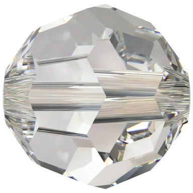 Swarovski Crystal Beads Round (5000) Crystal Silver Shade - Bluestreak Crystals