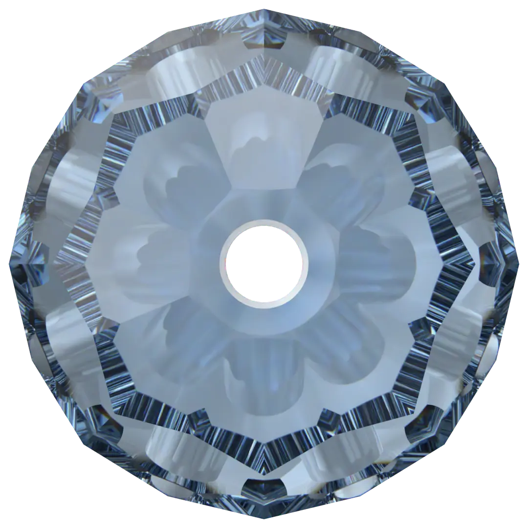 Swarovski Crystal Beads Round (5000) Denim Blue - Bluestreak Crystals