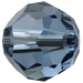 Swarovski Crystal Beads Round (5000) Montana - Bluestreak Crystals