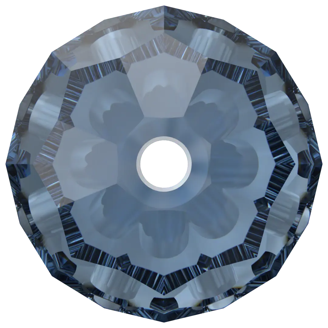 Swarovski Crystal Beads Round (5000) Montana - Bluestreak Crystals