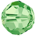 Swarovski Crystal Beads Round (5000) Peridot - Bluestreak Crystals