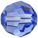 Swarovski Crystal Beads Round (5000) Sapphire - Bluestreak Crystals