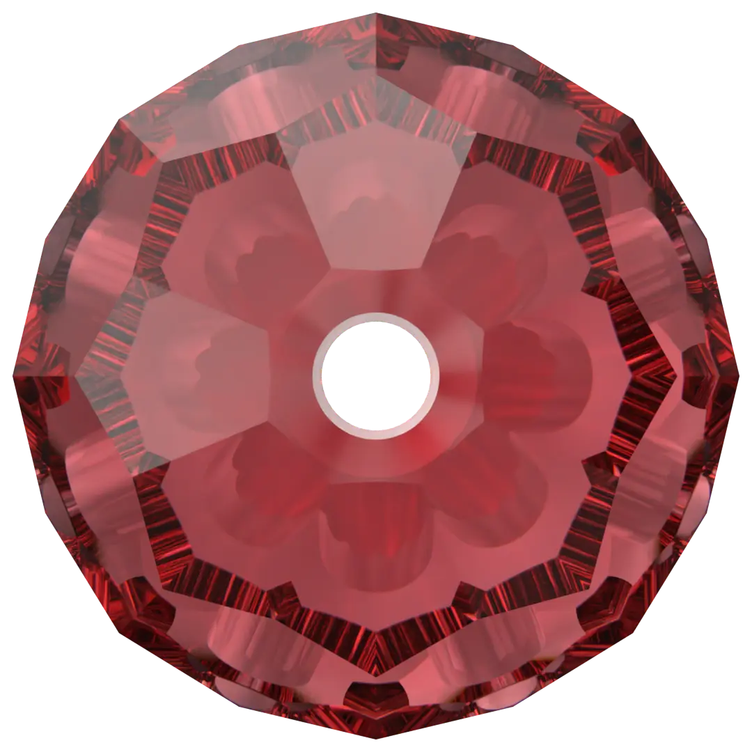 Swarovski Crystal Beads Round (5000) Scarlet - Bluestreak Crystals