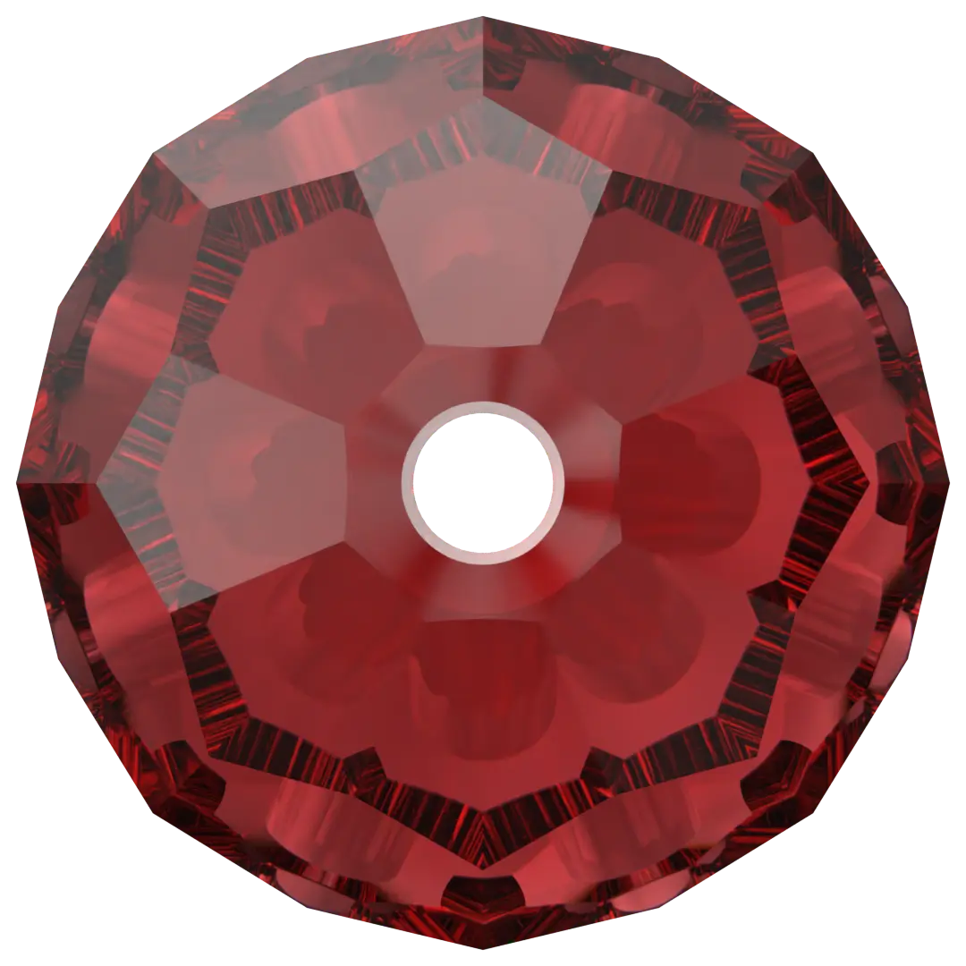 Swarovski Crystal Beads Round (5000) Siam - Bluestreak Crystals