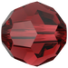 Swarovski Crystal Beads Round (5000) Siam - Bluestreak Crystals