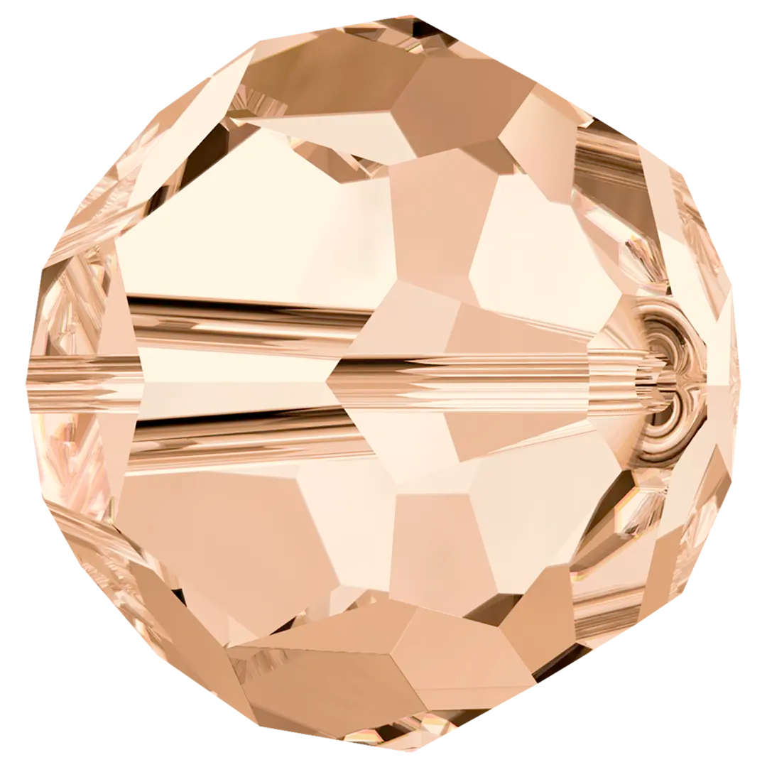 Swarovski Crystal Beads Round (5000) Silk - Bluestreak Crystals