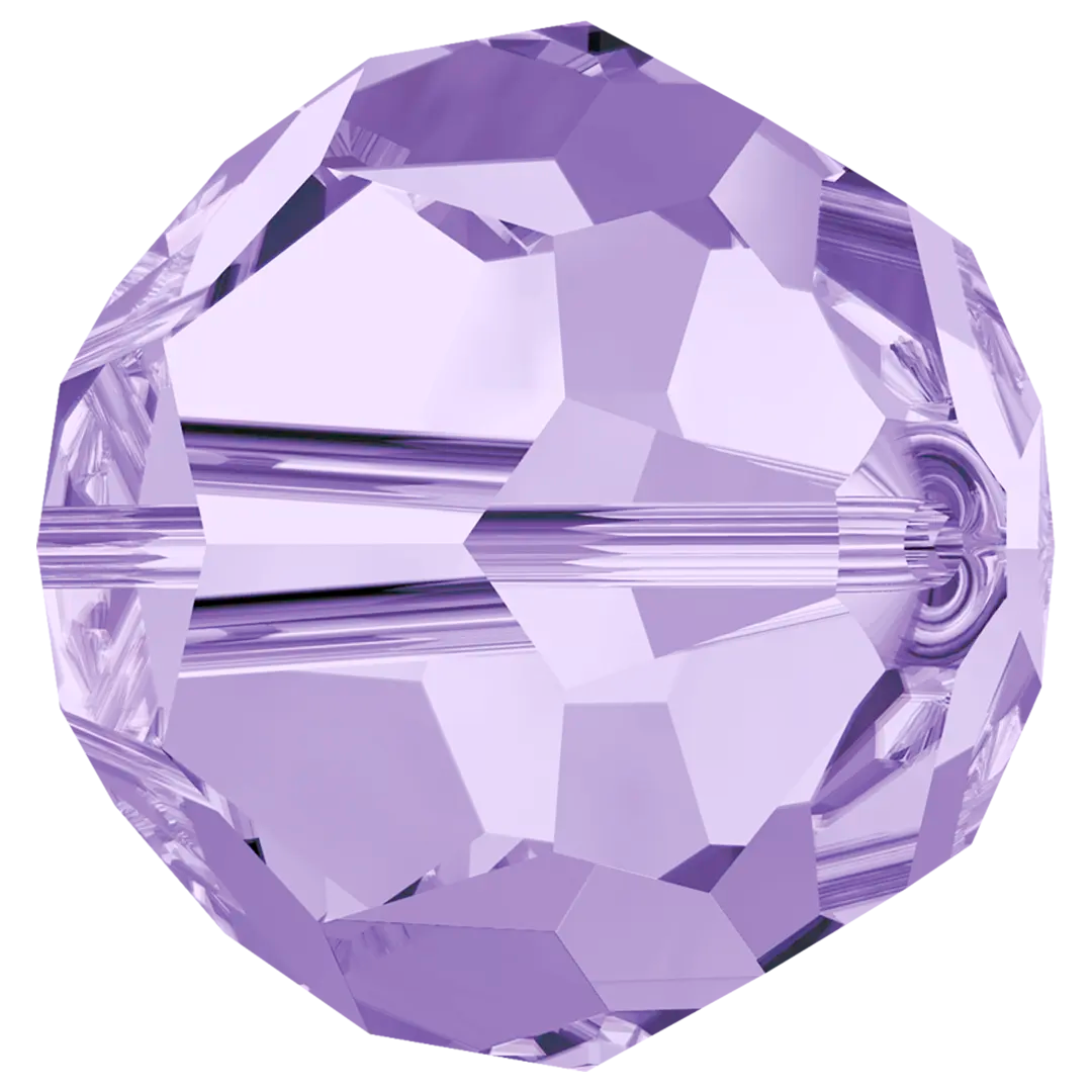 Swarovski Crystal Beads Round (5000) Tanzanite - Bluestreak Crystals