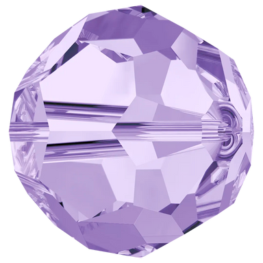 Swarovski Crystal Beads Round (5000) Tanzanite - Bluestreak Crystals