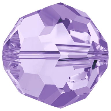 Swarovski Crystal Beads Round (5000) Tanzanite - Bluestreak Crystals