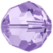 Swarovski Crystal Beads Round (5000) Tanzanite - Bluestreak Crystals