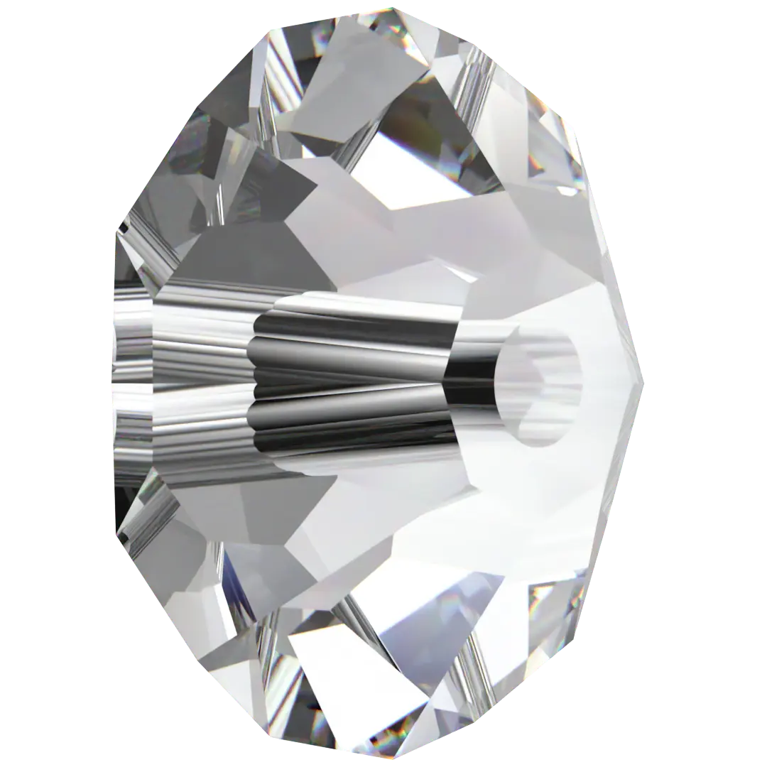 Swarovski Crystal Beads Spacer Slim Xilion (5305) Crystal - Bluestreak Crystals