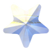 Swarovski Crystal Beads Star (5714) Crystal AB - Bluestreak Crystals