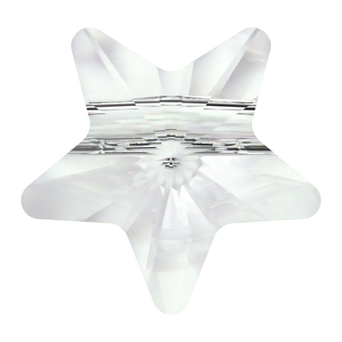 Swarovski Crystal Beads Star (5714) Crystal - Bluestreak Crystals