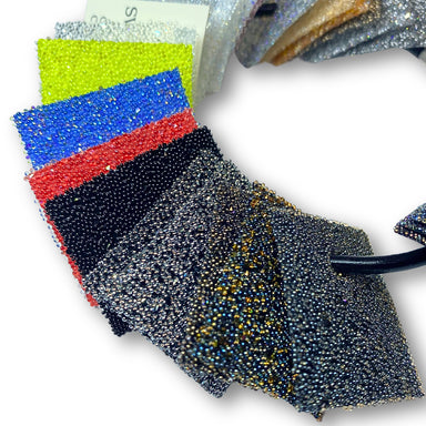 Swarovski Crystal Fabric Banding Colour Chart - Bluestreak Crystals