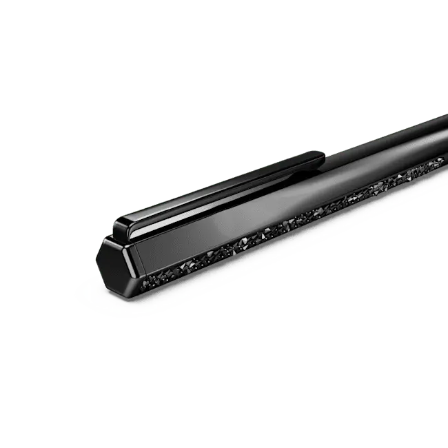 Swarovski Crystal Shimmer Ballpoint Pen Black Lacquered - Bluestreak Crystals