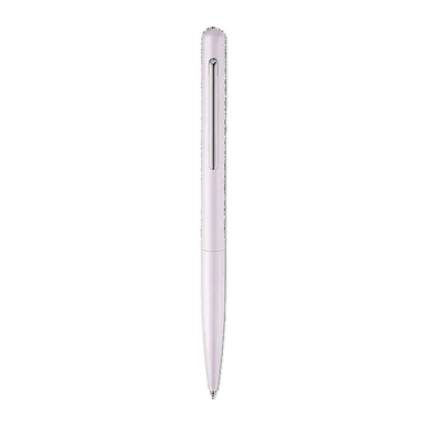Swarovski Crystal Shimmer Ballpoint Pen Pink Lacquered Chrome Plated - Bluestreak Crystals