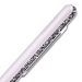 Swarovski Crystal Shimmer Ballpoint Pen Pink Lacquered Chrome Plated - Bluestreak Crystals