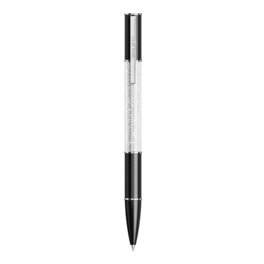 Swarovski Crystalline Lustre Ballpoint Pen Black Rhodium Plated - Bluestreak Crystals