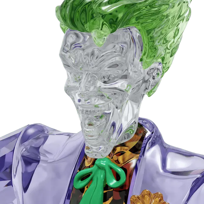 Swarovski DC The Joker - Bluestreak Crystals