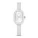 Swarovski Dextera Bangle Watch Swiss Made Metal Bracelet Silver Tone - Bluestreak Crystals