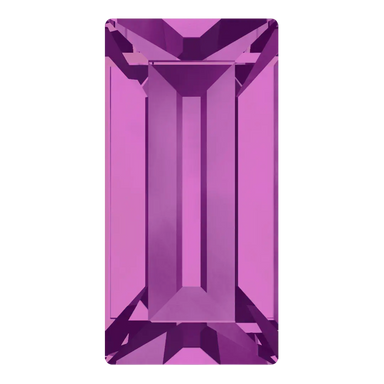 Swarovski Fancy Stones Baguette (4501) Amethyst - Bluestreak Crystals