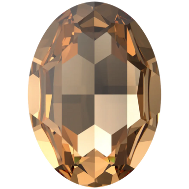 Swarovski Fancy Stones Big Oval (4127) Light Colorado Topaz - Bluestreak Crystals